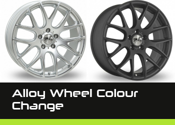 alloy wheel colour change