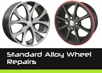 standard alloy wheel repairs